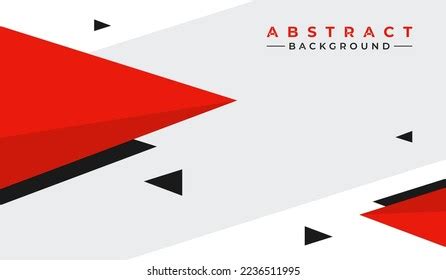 Red Black Abstract Background Modern Minimalist Stock Vector (Royalty ...