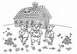 Three Little Pigs Coloring Pages  Best For Kids sketch template