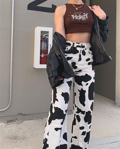 Cow print brown aesthetic outfit | Fashion inspo outfits, Outfits, Fashion