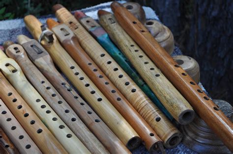 Hard & Soft Wood Native American Style Flutes Crazybearusa - Etsy