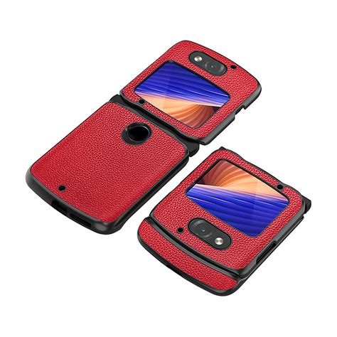 For Motorola Razr 5G Leather Case Cover Fashion Shell Skin Shockproof Protective | eBay