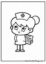 Nurse Coloring Pages Printable sketch template