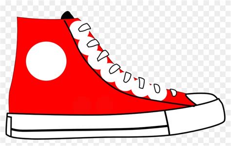 Shoe Clip Art - Pete The Cat Red Shoes - Free Transparent PNG Clipart Images Download