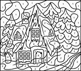 Christmas Color By Numbers  Best Coloring Pages For Kids sketch template