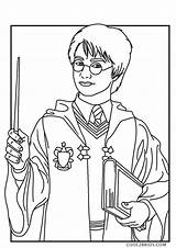 Printable Harry Potter Coloring sketch template