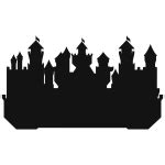 Vector clip rat of Bastille castle | Free SVG