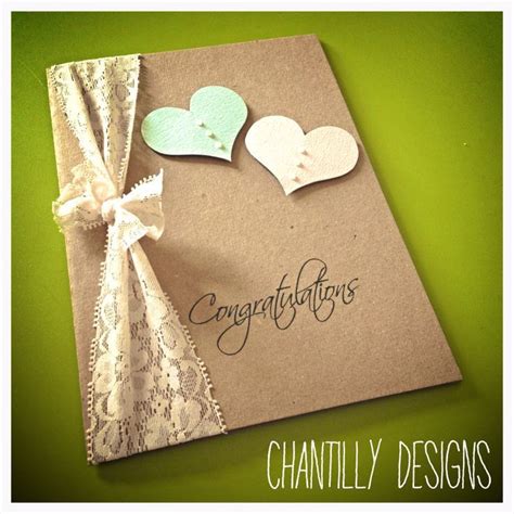 Handmade Wedding Cards On Pinterest