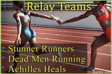 102 Creative and Inspiring Relay Race Team Name Ideas