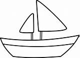 Printable Boat Coloring Pages sketch template