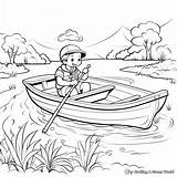 Rowboat Coloring Pages  Free & Printable sketch template