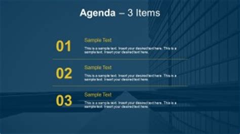 Simple Agenda Slides For PowerPoint