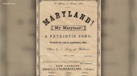 Maryland state song removed by lawmakers | wusa9.com