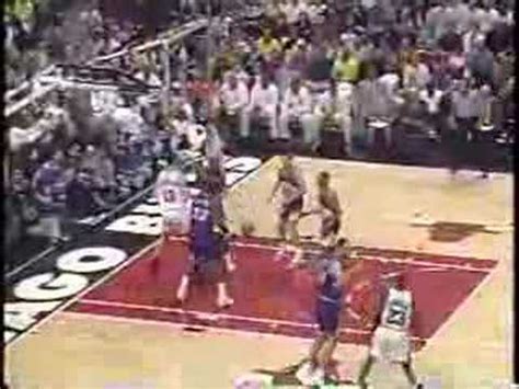 Michael Jordan game-winner: Bulls vs Jazz, 1997 Finals: Game 1 - YouTube