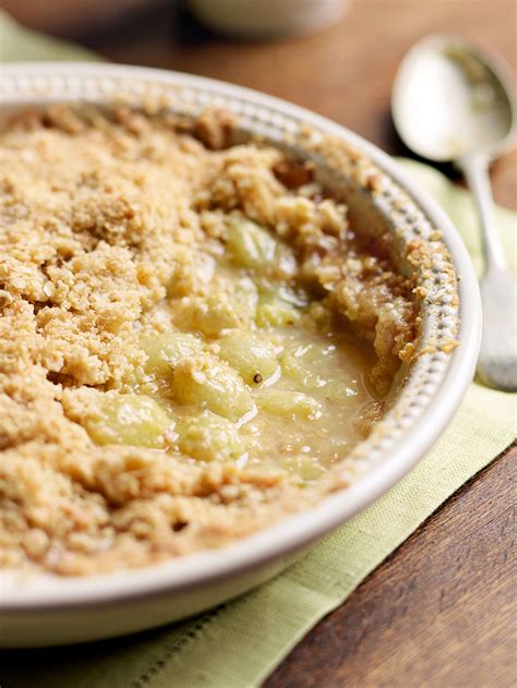 Gooseberry Crumble- Justine Pattison's delicious dessert recipe