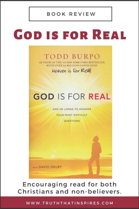 Book Review: God is for Real | Truth That Inspires