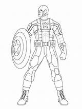 Marvel Superhero coloring Pages sketch template