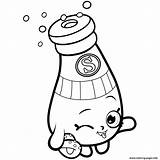 Pantry Sally Shakes Shopkins Season 1 Coloring page Printable sketch template