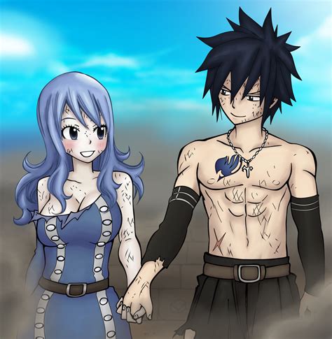 Juvia and Gray by Fanada on DeviantArt