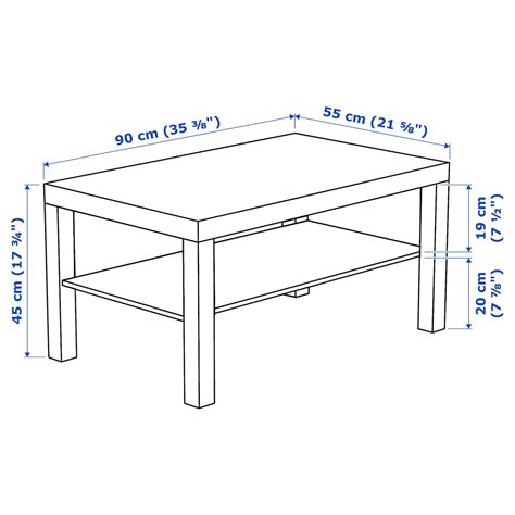 IKEA Lack Coffee Table Dimensions Drawings, 49% OFF