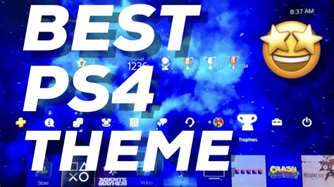 BEST PlayStation 4 DYNAMIC THEME!! Live Home Screen Theme for PS4 (4K ...