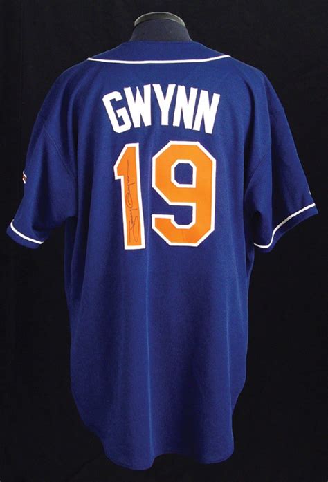 Tony Gwynn Autographed Game Used Jersey