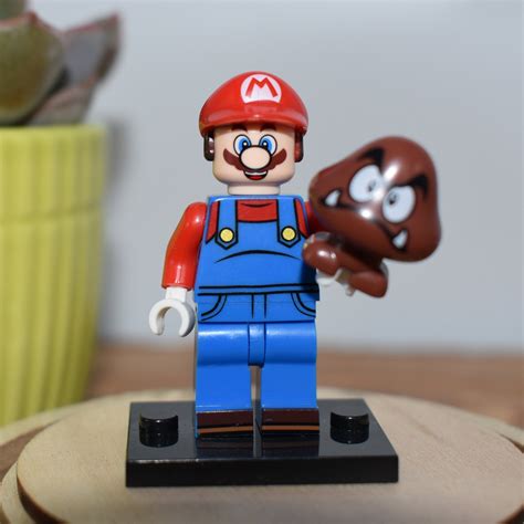 Mario Minifigure - Etsy