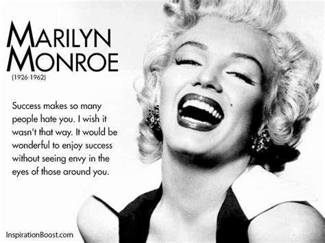 Marilyn Monroe Success Quotes | Inspiration Boost