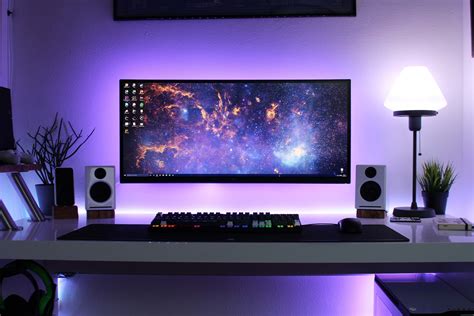 Creative DIY Computer Desk Ideas for Your Home #computerdesk | Desk setup, Gaming desk setup ...