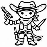 Little Cowboy coloring Page  Download Print Or Color Online For Free sketch template