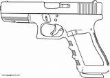Gun Coloring Pages Printable For Free Download sketch template