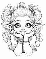 38 Stunning Elf Coloring Pages For Kids And Adults  Our Mindful Life sketch template
