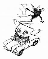 Gremlins Coloring Pictures Printable Pages sketch template