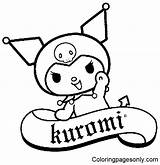 Kuromi Coloring Pages Printable For Free Download sketch template