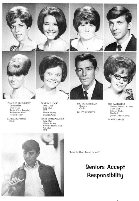 1968 Benton High School Yearbook, Benton, Arkansas