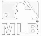 Dodgers Baseball Logo Coloring Page Coloring Pages sketch template