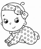 Baby Coloring Pages Page sketch template