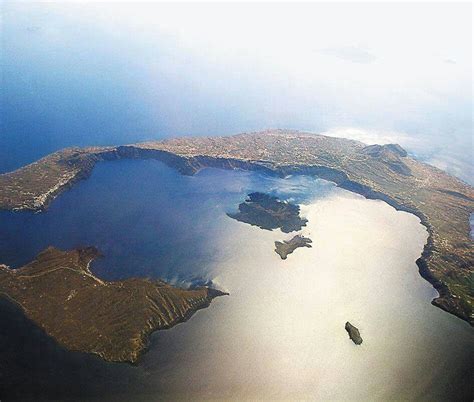 Santorini caldera and volcano | Greek Islands | Pinterest