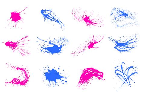 Vector Paint Splashes - Download Free Vector Art, Stock Graphics & Images