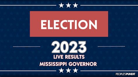 Mississippi Governor Race 2024 Results - Karna Martina