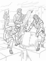 Rebuilding Temple Coloring Page Sketch sketch template