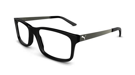 PUMA Men's glasses PUMA 25 | Black Frame $89 | Specsavers Australia