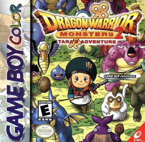 Dragon Warrior Monsters 2: Tara's Adventure (2001) Game Boy Color box cover art - MobyGames