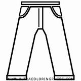 Jeans Coloring Page  Free jeans For Kids Ultra sketch template