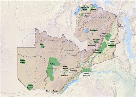 List of national parks of Zambia - Chalo Chatu, Zambia online encyclopedia