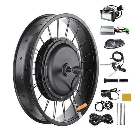 Buy Electric Bike Conversion Kit Rear Motor & Rim Kit 48V 1500W ...