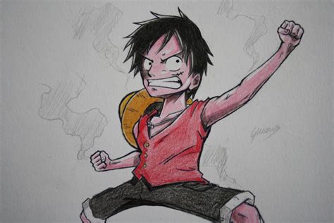 luffy (gear second) jet pistol. by Gmarco98 on DeviantArt