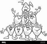 Fresh Strawberry Coloring Pages Learn To sketch template