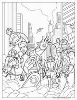 30 Marvel Avengers Coloring Pages Free PDF Printables sketch template