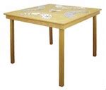 Folding Game Table Woodworking Plan. - WoodworkersWorkshop