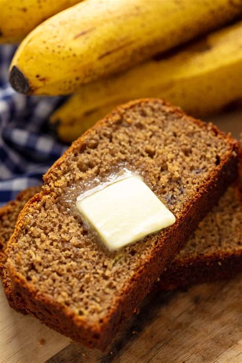 Healthy Whole Wheat Banana Bread